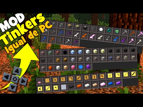 ATUALIZAÇÃO MOD TINKERS IGUAL DE PC PARA MINECRAFT PE – (Minecraft Pocket Edition)