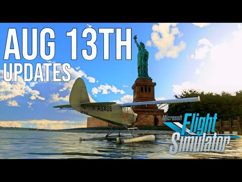 AUG 13th Development Update on Microsoft Flight Simulator 2020 + MORE!