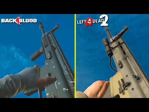Back 4 Blood vs Left 4 Dead 2 Weapons Comparison