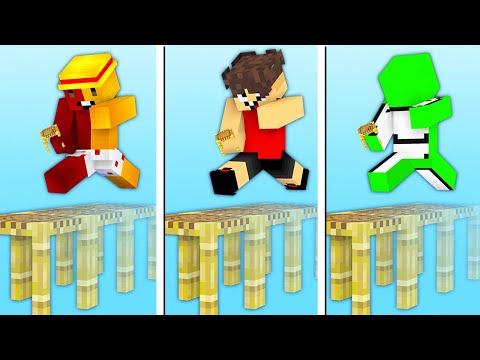 BATALHA de IMITAR JOGADAS do DREAM no minecraft
