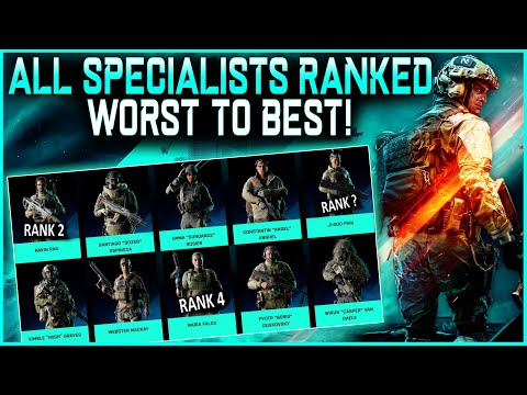 Battlefield 2042 – All Specialists RANKED From Worst To Best!