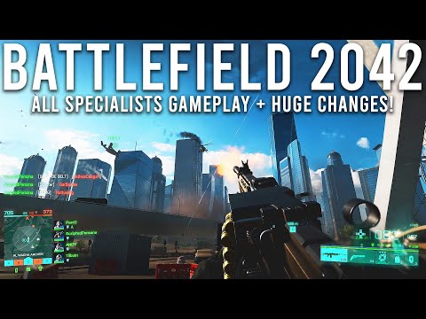 Battlefield 2042 NEW Gameplay – All Specialists and Changes!