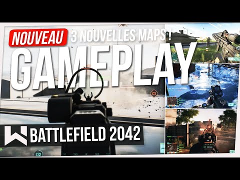 Battlefield 2042 : Nouveau GAMEPLAY EXCLUSIF & 3 Nouvelles MAPS ! (Armes, Specialistes…)