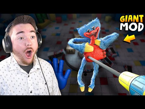 BECOMING GIANT IN POPPY PLAYTIME!!! (Crazy Mod) | Poppy Playtime Gameplay (Mods)