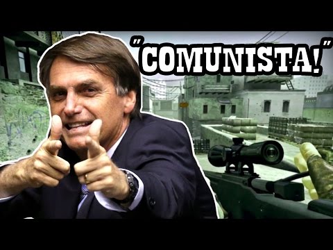 BOLSONARO JOGANDO COUNTER-STRIKE: GO