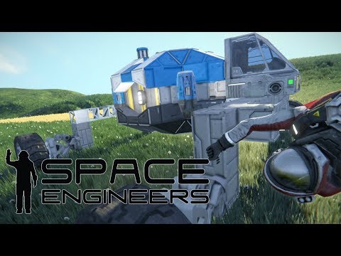 Building A Rover From The Survival Kit – Space Engineers: Survival Mode Part 2