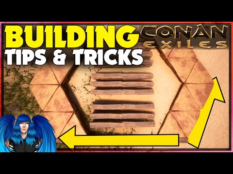 BUILDING TIPS & TRICKS FOR BEGINNERS & INTERMEDIATE | Conan Exiles |