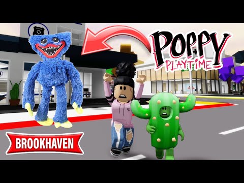 CACTUS DÉCOUVRE POPPY PLAYTIME SUR BROOKHAVEN !! HUGGY WUGGY – ROBLOX – BROOKHAVEN RP