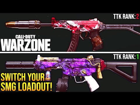 Call Of Duty WARZONE: New BEST META SMG LOADOUT! Change Your Class ASAP! (WARZONE Best Setup)