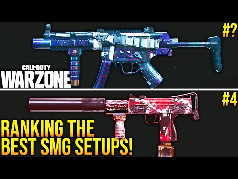 Call Of Duty WARZONE: New TOP 5 BEST SMG LOADOUTS! (WARZONE Best Setups)