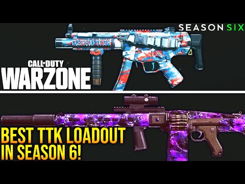 Call Of Duty WARZONE: The BEST TTK LOADOUT For SEASON 6! Try This Now! (WARZONE Best Loadouts)