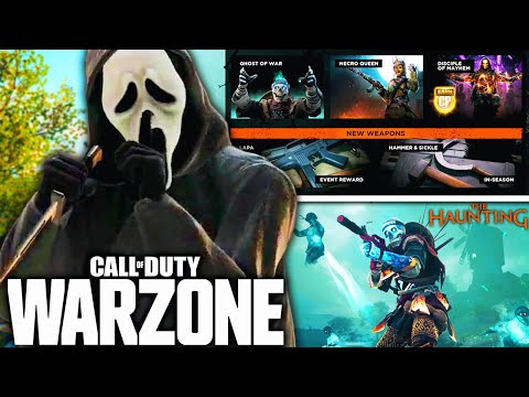 Call Of Duty WARZONE: The HAUNTING EVENT REVEALED! (New Weapon, Halloween Mode, & More)