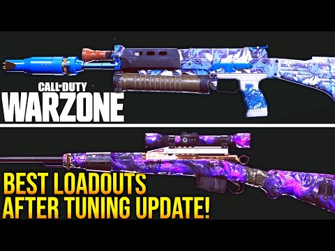 Call Of Duty WARZONE: TOP 10 BEST LOADOUTS After The HUGE TUNING UPDATE! (WARZONE Meta Loadouts)