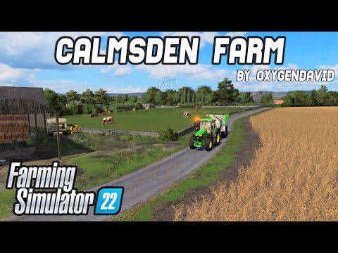 CALMSDEN FARM | FIRST LOOK! – FARMING SIMULATOR 22 MAP (FS19 PREVIEW)