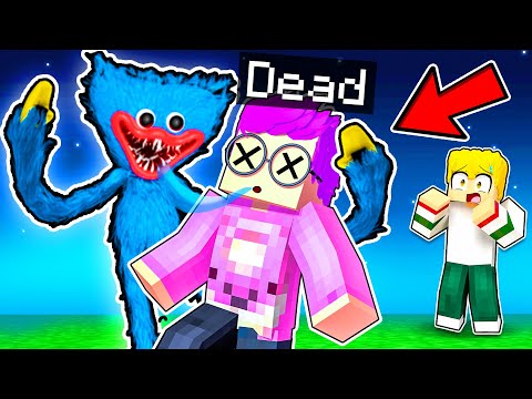Can We Survive POPPY'S PLAYTIME At 3AM In MINECRAFT?! (HUGGY WUGGY PUZZLE CHALLENGE!!!)