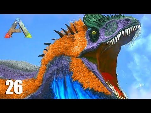 Capturamos um CRYOLOPHOSSAURO – Argentavis Verde Esmeralda e muito mais  – ARK  Crystal Isles – #26