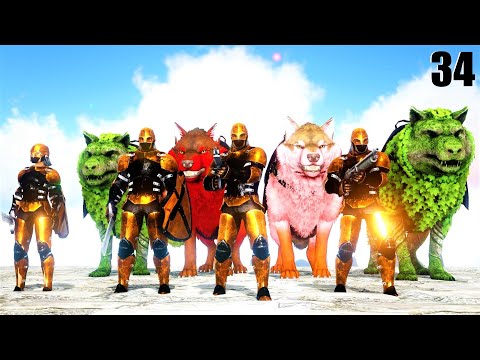 CHIEFTAIN TRIBE BATTLES & ALPHA DIREWOLF PACK! | EXTINCTION CORE | ARK SURVIVAL EVOLVED MODDED E34