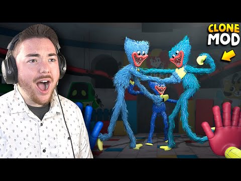 CLONING HUGGY WUGGY MOD!!! | Poppy Playtime Gameplay (Mods)