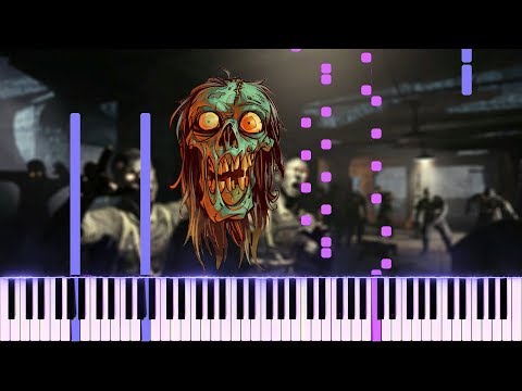 CoD Black Ops 1 Zombies Theme (Damned) – Piano Synthesia Tutorial