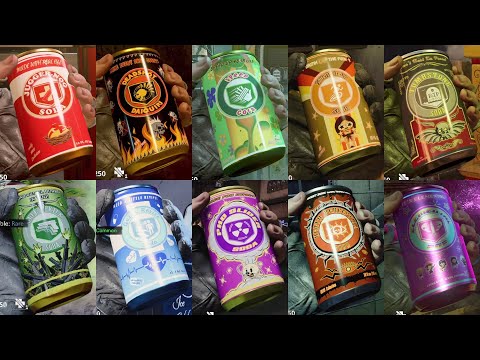 COD : Black Ops Cold War Zombies – All Perk-a-Cola Drinks and Machines