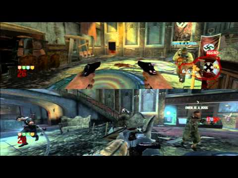 CoD Black Ops – Zombies – 'Kino Der Toten' Co op Split Screen Rounds 1-40