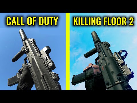 COD Modern Warfare 2019 VS Killing Floor 2 – Weapon Comparison