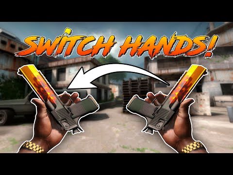 CÓMO CAMBIAR DE MANO TU ARMA en CSGO