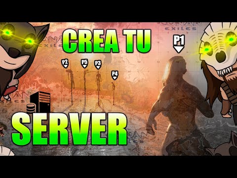 Como CREAR un Servidor en CONAN EXILES 🔥( Servidor privado / Servidor dedicado )🔥