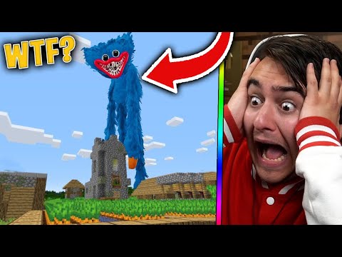Como INVOCAR a HUGGY WUGGY en tu MUNDO de MINECRAFT! 😱