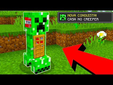 COMO VIVER DENTRO DO CREEPER NO MINECRAFT (recorde mundial)