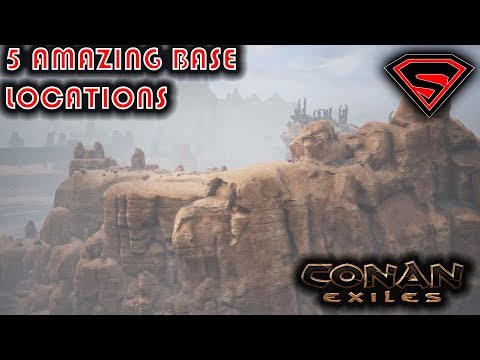 CONAN EXILES 5 AMAZING BASE LOCATIONS – CONAN EXILES BASE LOCATIONS