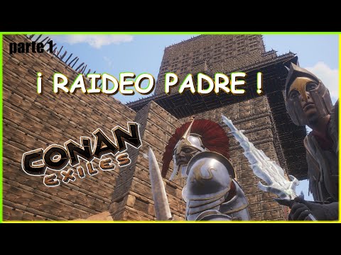 Conan Exiles EL MAYOR RAIDEO DE MI VIDA – Gameplay español "facil" – (parte 1)  #4