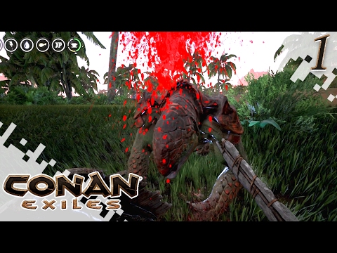 CONAN EXILES – Getting Started! – EP01 (Gameplay)