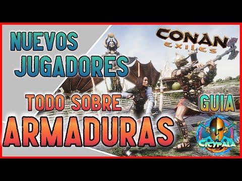 Conan exiles Guía nuevos jugadores // Tutorial  Especial ARMADURAS