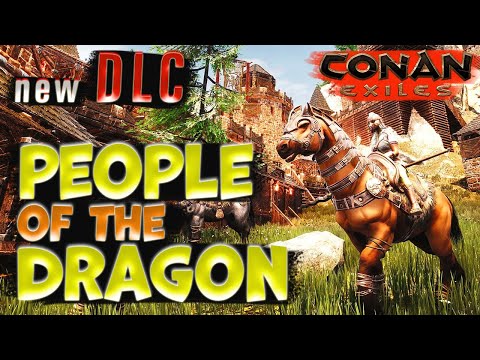 Conan Exiles PEOPLE OF THE DRAGON ДЛС ОБЗОР DLC