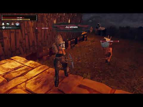 Conan Exiles PS4 ilha de Siptah o Farme não pode para