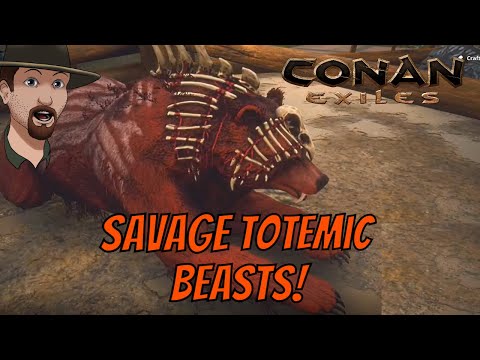 CONAN EXILES Totemic Beasts!- Savage Frontier DLC – Conan Exiles Coop Gameplay Ep. #7