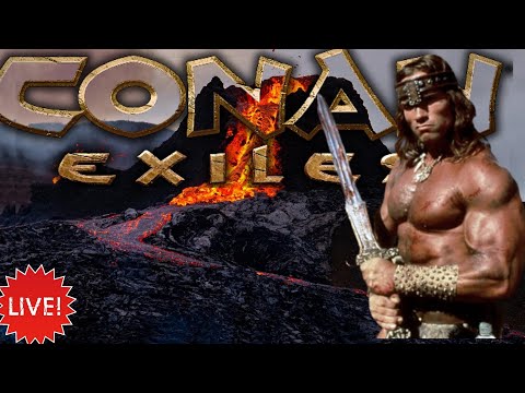 CONAN EXILES UM RETORNO TRIUNFANTE AO VULCÃO.
