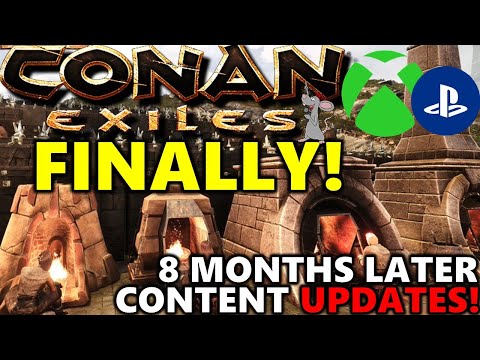 CONAN EXILES UPDATE FOR Xbox /Ps4 Finally! But What Next? Can Funcom Become Good Again!