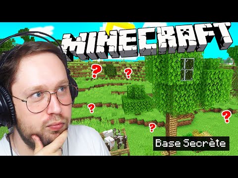 Construction d'une cabane secrète dans les arbres en 1.18 sur Minecraft survie Ep 3