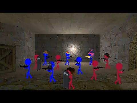 Counter-Strike 1.6 – de_dust2 (Zombie Server) Remastered – Animation