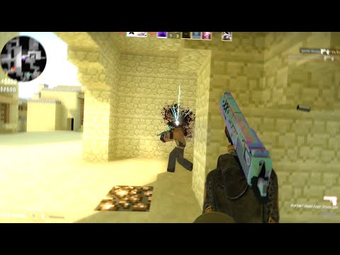Counter Strike but it's Minecraft?