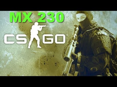 Counter Strike CS GO Gaming MX 230 Benchmark