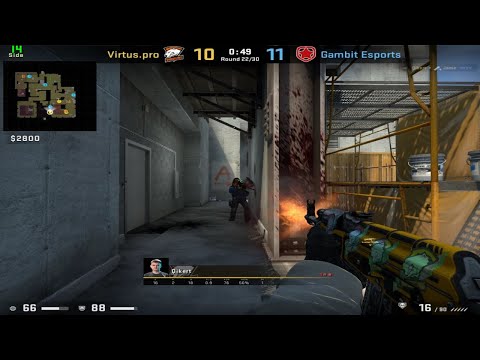 Counter-Strike: Global Offensive CS:GO Gambit vs Virtus.pro 5on5 Vertigo 31.10.2021 HLTV