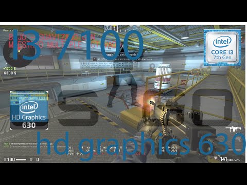 Counter-Strike: Global Offensive (Cs:Go) | intel i3 – 7100|hd graphics 630 | Gameplay test Benchmark