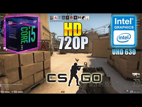 Counter Strike Global Offensive SIN GRAFICA | i5 8400 – Intel UHD Graphics 630 | Fps Test