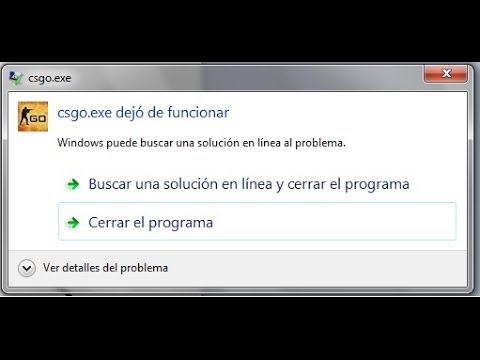 Counter strike se te peta, mapas, skins (solución)