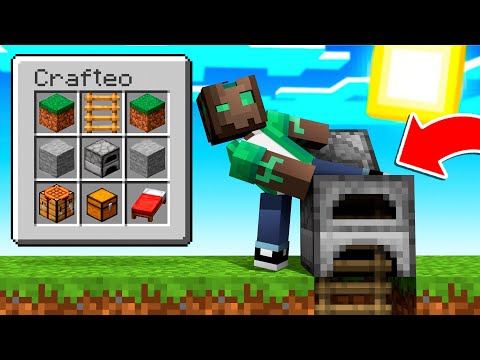 CRAFTEAMOS BASES SECRETAS de CUALQUIER BLOQUE en MINECRAFT 😱🏠