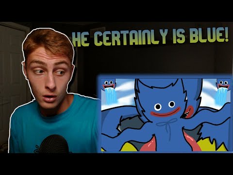 CRAWLING! Huggy Wuggy's Favorite Song (Poppy Playtime) | REACTION