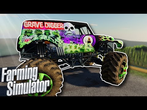 CRAZY MONSTER TRUCK RACE! – Farming Simulator 19 Multiplayer Gameplay